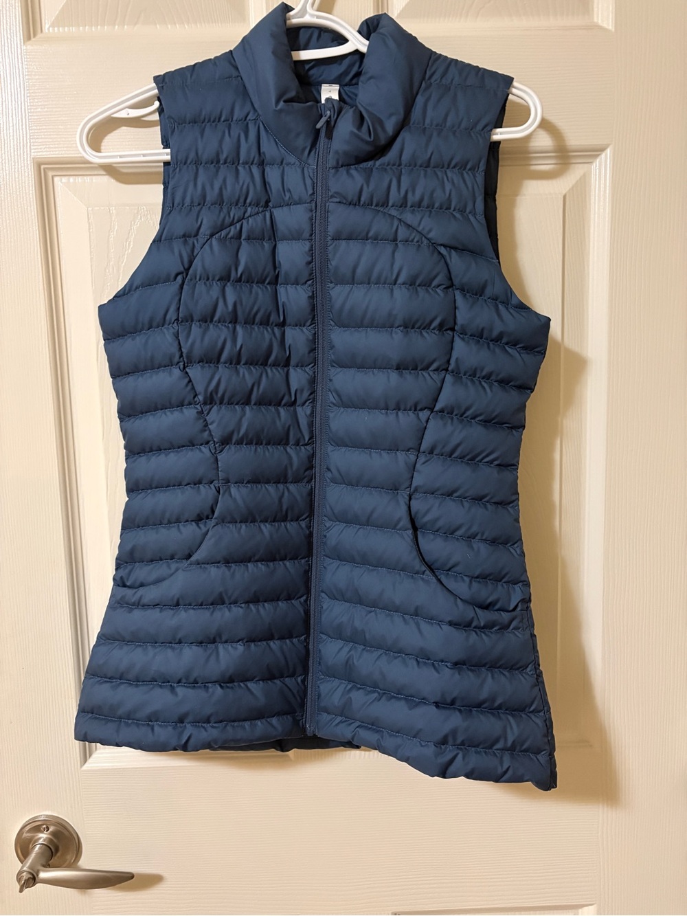 lululemon athletica Navy Quilted Down-Style Vest